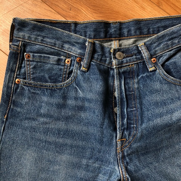 LEVIs 501 Jeans High Waisted - Picture 2 of 3